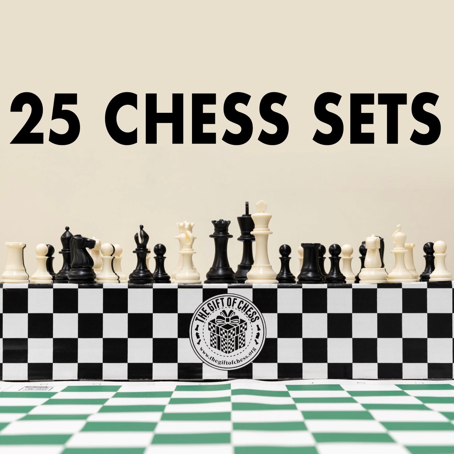 The Gift of Chess - 25 Chess Sets